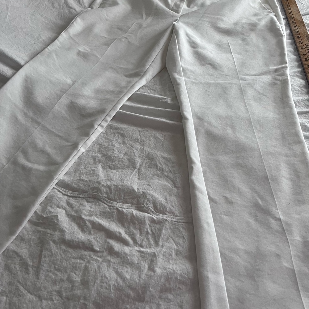 Elegant White Women's Pants